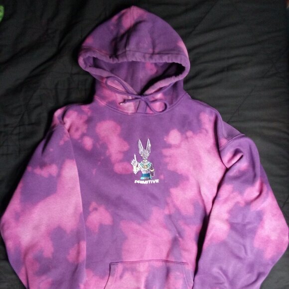 Primitive x Dragon Ball Z Reverse Dye Hoodie Sweatshirt - Picture 2 of 6